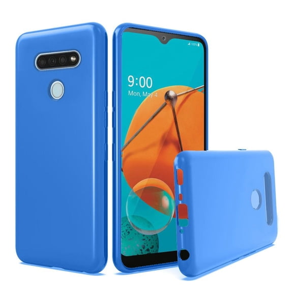 GSA Slim Flexible Candy Case for LG K51 - Blue