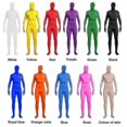 thumbnail image 4 of Full Bodysuit Unisex Spandex Stretch Adult Costume Zentai Bodysuit Disappearing Man Men Women Body Suit, 4 of 4