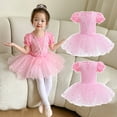 thumbnail image 3 of Emy Dola 3-8 Years Ballet Leotards Tutu Dress for Toddler Girls Ballerina Outfits Princess Fairy Dancewear Costume Tulle Skirt, 3 of 7