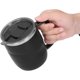 thumbnail image 5 of Taza de café de acero inoxidable de 14 onzas, taza aislada, vasos de vacío de doble pared con tapa deslizante, para café, té, negro, 5 of 5