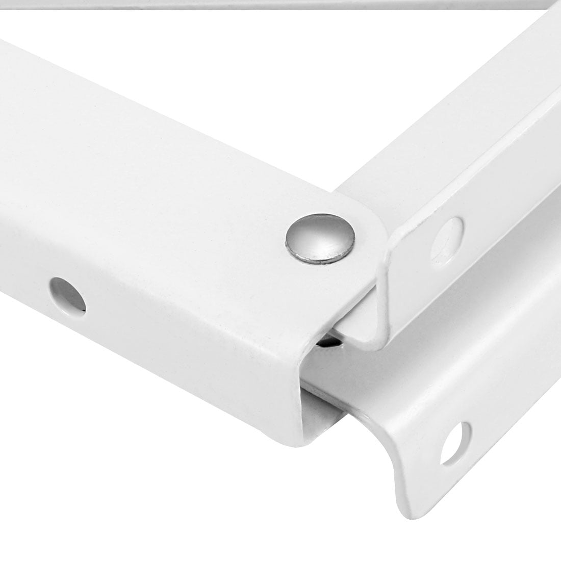 16-inch Shelf Bracket, 90 Degree, Folding Angle Supports, 220lbs Capacity, 2pcs