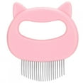 thumbnail image 2 of Pet Massage Comb, Pet Shell Comb Flexible Soft Comb Teeth Easy To Use Open Knot  The Skin With 3 Colors For Combing Hair, 2 of 8