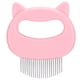 thumbnail image 2 of Peine de concha de gato peine suave flexible para eliminar el pelo de mascotas peine de masaje para mascotas nudo abierto con 3 colores para peinar el cabello para mascotas ANGGREK  Otros, 2 of 8