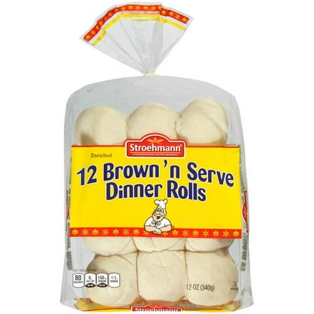 rolls serve brown dinner stroehmann walmart
