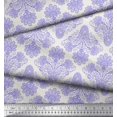 thumbnail image 2 of Soimoi Modal Satin Fabric Swirls & Paisley Decor Fabric Printed Yard 42 Inch Wide, 2 of 3