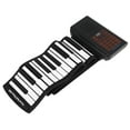 thumbnail image 2 of 88 teclas Plegables Piano Portátil Recargable Piano Rodado Piano Electrónico, 2 of 5
