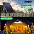 thumbnail image 2 of Intelamp Luces Solares Colgantes Luces Solares Para Cobertizo Con Control Remoto Luces Solares Para Interiores Y Exteriores Luces Colgantes Para Trastero, Hogar, Patio, Porche, Balcón, 2 of 5