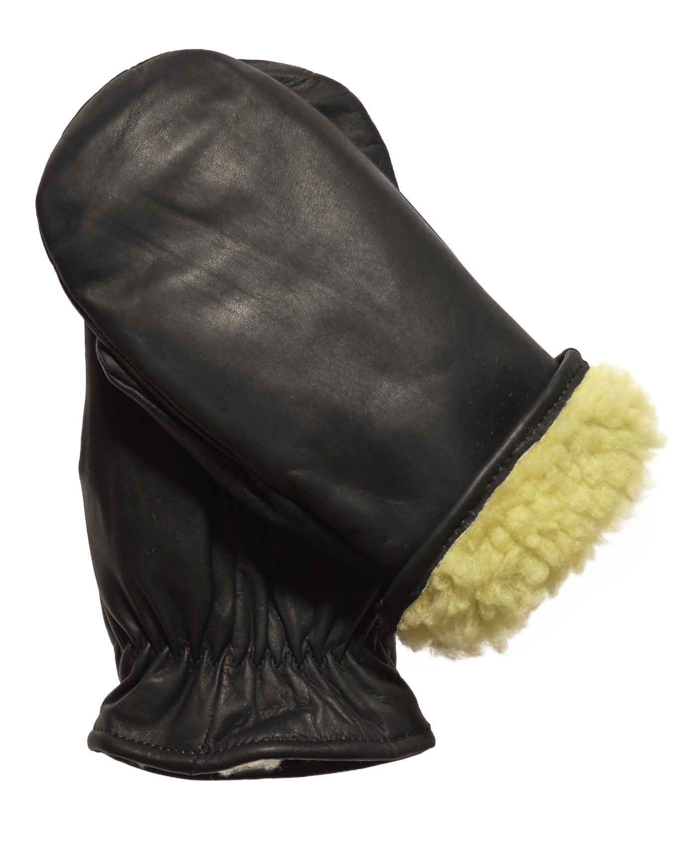 womens leather mittens