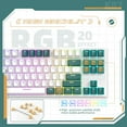 thumbnail image 3 of ZIYOULANG K87 Mechanical Keyboard, TKL 87 Keys Wireless 2.4GHz/Bluetooth 5.1/Wired Custom Coiled USB C Cable RGB Gaming Keyboard, Hot-Swappable Red Switch for PC PS5 PS4 Xbox one Mac Cherry MX, 3 of 13