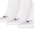 thumbnail image 2 of Puma - Calcetines para Entrenar para Adultos Unisex - Pack de 3 (Blanco, Negro), 2 of 2