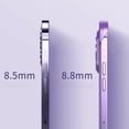 thumbnail image 6 of TECH CIRCLE Slim Fit iPhone 12 Pro Max Case, Ultra-Thin Lightweight Hard PC Back Cover Camera Lens Cover Protection Phone Cases  for Apple iPhone 12 Pro Max 6.7 inch 2020,Purple, 6 of 9