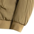 thumbnail image 4 of Umfun Bomber Jackets for Men Full Zip Winter Warm Outwear Stand Collar Casual Coat with Ribbed Cuffs and Pockets for Daily Commute and Streetwear, 4 of 8