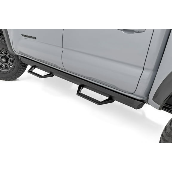 Rough Country SRL2 Adjustable Aluminum Steps for 2005-2023 Toyota Tacoma - 71096