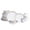 White, variant on Stoneware Euro-Nordic 20pc Dinnerware Set, Shiny White With Speckled Effect