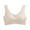 Beige, variant on Sngxgn Women's Silky Soft Smoothing Wireless Bra(Black,S)