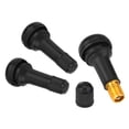 thumbnail image 3 of 10PCS Rubber Snap in Tire Valve Stems,Car Auto TR413 Wheel Snap In Tire Tyre Valve Stem Short Rubber Valve, 3 of 8