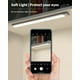 thumbnail image 5 of Luz Debajo del Gabinete 12" con Sensor de Movimiento, 81 LED, 3 Colores Regulables, Luz de Armario a Pilas y Recargable, Barra Magnética para Cocina y Pasillo – Paquete de 2, 5 of 7