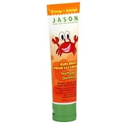 Jason Kids Only! Toothpaste, Orange, 4.2 oz (Pack of 3)
