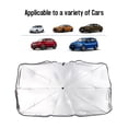 thumbnail image 3 of SUV Car Windshield Sun Shade Foldable Automotive UV Rays Sun Visor Car Umbrella Car Shade Front Windshield Car Accessories, 3 of 5