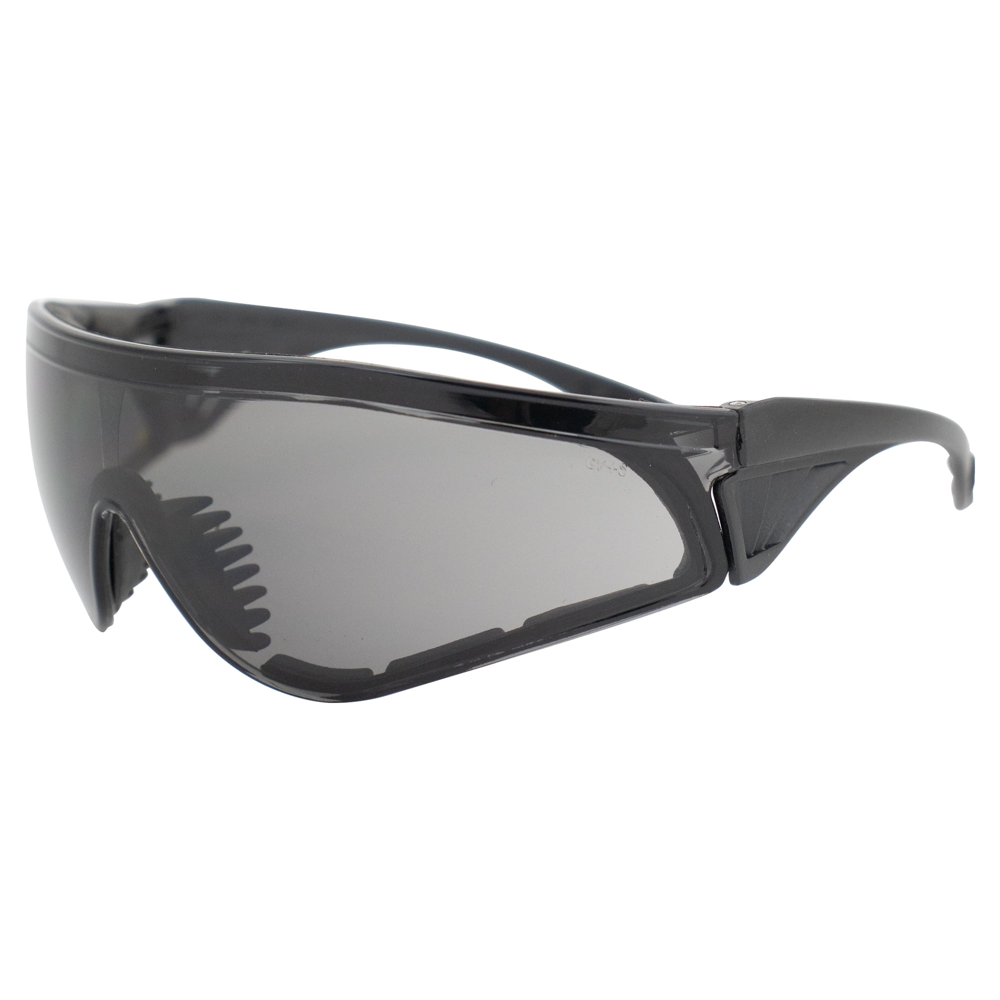Global Vision Polarized Bifocal Sunglasses - 2.0 Magnification, Smoke Lenses, Matte Black Frame (Small)
