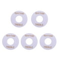 thumbnail image 2 of 5 Pcs Pickup Selector Plate Toggle Switch Washer Rhythm  White, 2 of 8