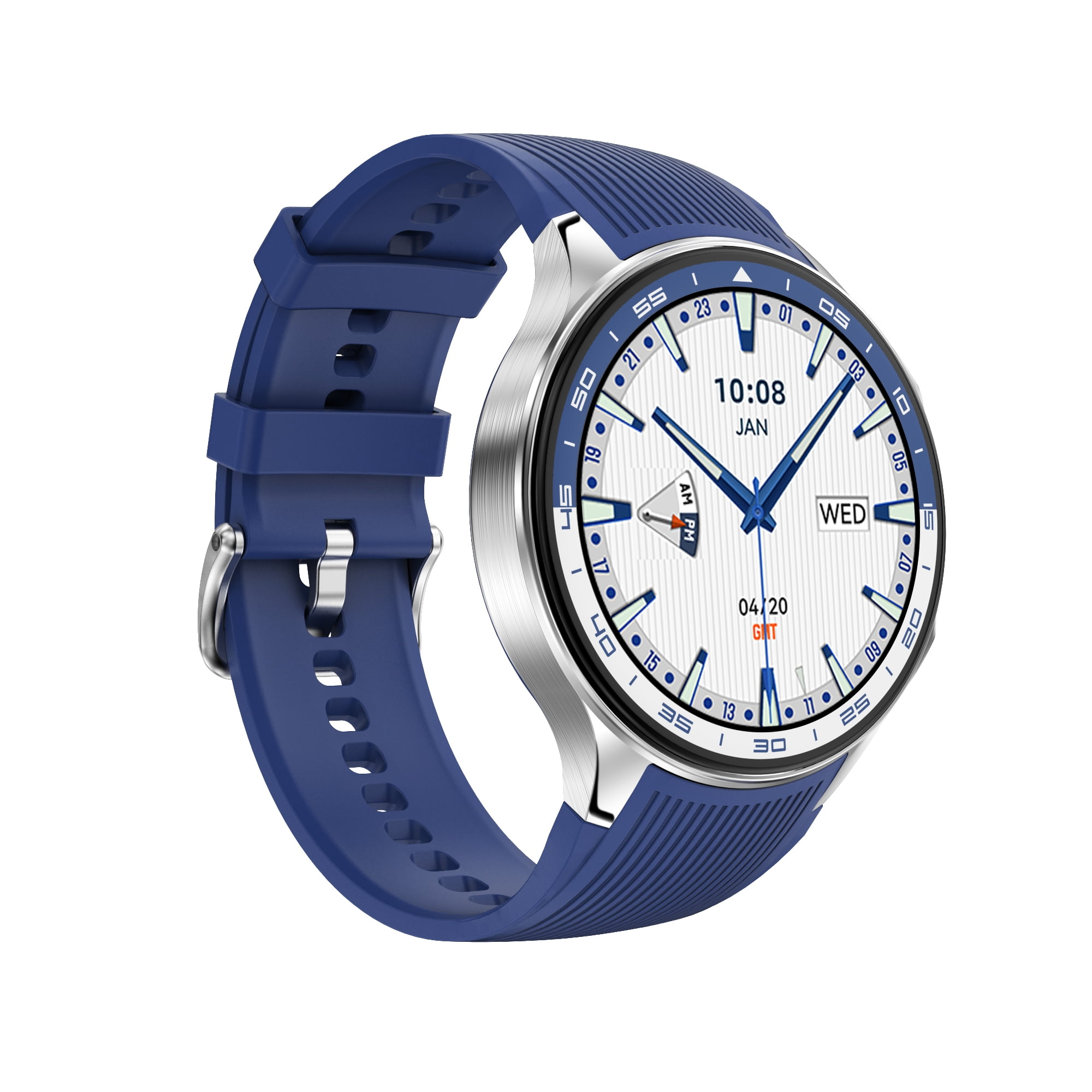 E EYAFA Bluetooth Call Smart Watch with 1.43 inch AMOLED Screen for IOS and Android Phones