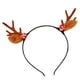 thumbnail image 1 of Inteprter Aro de pelo de Navidad para vacaciones, Cosplay, sombreros de Navidad, accesorios de moda, Clips laterales, herramientas de joyería Kits de decoración para fiestas Diadema caqui, 1 of 6
