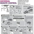 thumbnail image 5 of Universal Garage Door Remote Control Replacement for Chamberlain Liftmaster 371LM, 373LM, 971LM, 973LM, 81LM, 891LM, 893LM, 890MAX Compatible with Purple/Red/Orange/Green/Yellow Learn Button, 5 of 5
