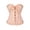 Light Pink, variant on Strapless Corset Tops For Women Sexy Push Up Body Shaper Vintage Bustiers for Everyday Halloween Evening Party