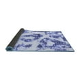 thumbnail image 2 of Ahgly Company Indoor Square Abstract Blue Modern Area Rugs, 6' Square, 2 of 4