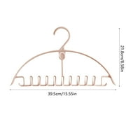 Clothes Hangers, Sweater Hangers No Shoulder Bump, Plastic Non Slip Heavy Duty Coat Hangers for Closet Organizers, Multi Hanger, Storage Space Saving Shirt Hanger, for Suits Dresses Jackets Shirt
