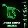 WFJCJPAF A Set of 6 Puzzle Luminous Assembled Dinosaur Exploration Fossil Skeleton Models