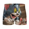 thumbnail image 4 of Tom And Jerry Men’s Underwear Boxer Briefs Soft Breathable Underwear for Mens Boys, 4 of 7
