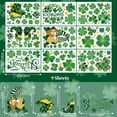 thumbnail image 2 of Yippzo 500Pcs St. Patrick's Day Stickers Roll, Shamrock Stickers for St Patricks Day Decorations, Self-Adhesive Laser Seal Labels Decor for Envelope Cards Gift Bags, 2 of 14