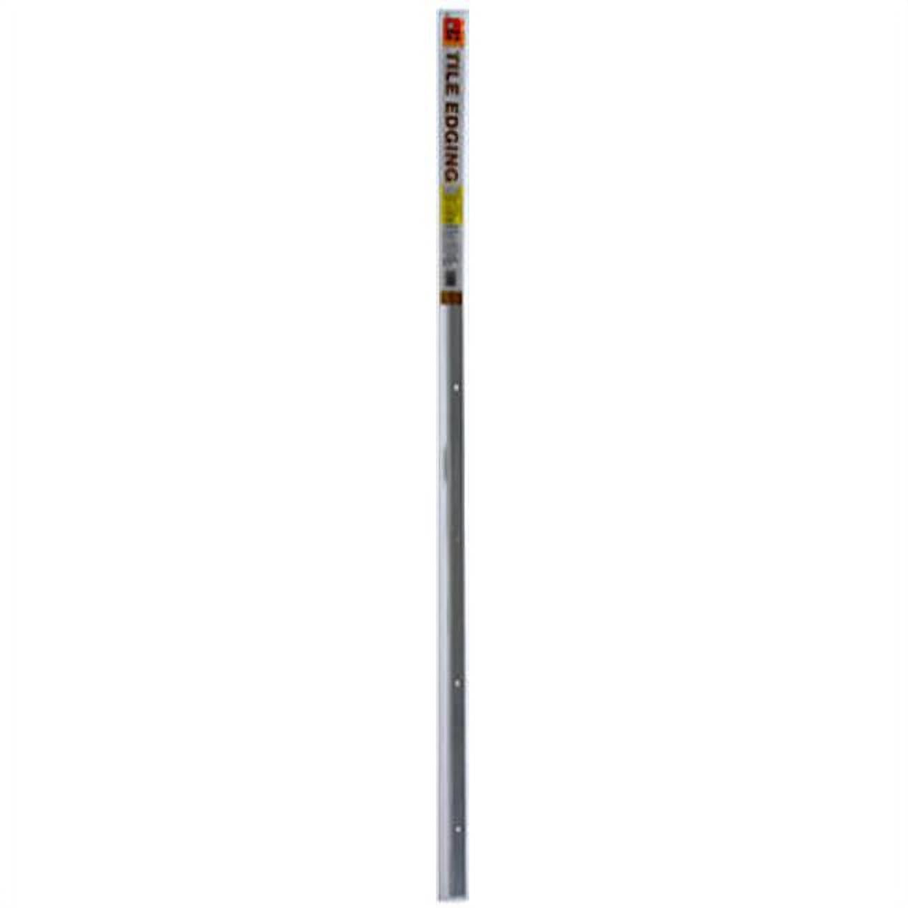 Thermwell H402SFS3 0.75 x 36 in. Satin Silver Tile Edging