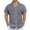Grey, variant on Men's Casual Linen Shirt Relaxed Fit Cuban Collar Button Down Summer Comfortable Breathable Daily Wear Outfits Lightweight Men's Loose Fit Casual Fashion Shirt