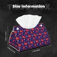 thumbnail image 5 of Salouo Cute Crabs Pattern Long Tissue Box Cover Rectangular–Plus Size Tissue Box Holder Modern LeatheLarge Tissue Holder for Bathroom Car & Office Decor, 5 of 7