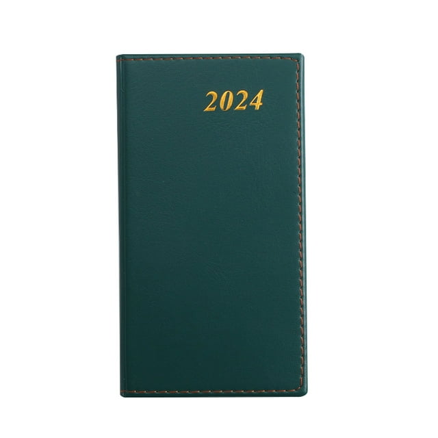 kjfeif 2024 Planner 7.1"x3.9" Monthly & Weekly 12 Months Simple Easy To Use Design 2024 Planner For Every Day Planning Notebook (Full Year 2024)
