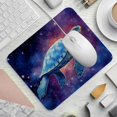 thumbnail image 2 of Sea Turtle Square Non-Slip Rubber Bottom Printed Desk Mat Mouse Mat Gaming Mousepad Desk Pad - 8.3x9.8 Inch, Suitable for Office and Gaming, 2 of 6
