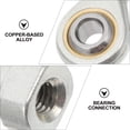 thumbnail image 5 of Zehuanyu  4 Pcs Bearing Sockets Ratchet Pliers Ball Joint Joints Silver, 5 of 8