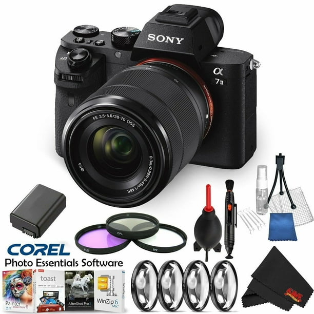 Sony a7 II (Alpha ILCE-7M2) Compact System Camera With HD 1080p