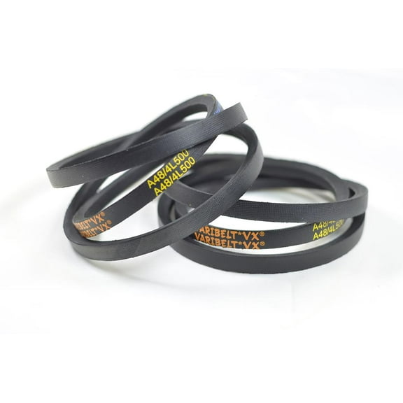 Varibelt VX A48 or 4L500 V belt, 50in Outside Length, 1/2 X 50in Vbelt