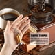 thumbnail image 4 of Herramienta de prensado de café con Base plana de acero inoxidable de 23mm de diámetro, decoración de llavero (amarillo), 4 of 9