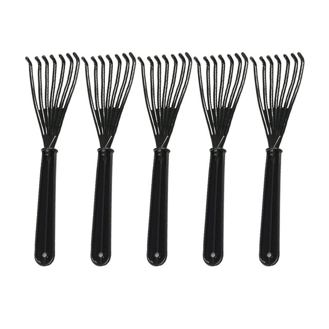 Miangastore 20pcs Plastic Comb Cleaner Brush Tweezers Curly Hair Comb Cleaning Claw Hook Cleaning Tools