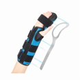 thumbnail image 1 of wonima44 Resting Hand Splint, Stroke Hand Wrist Brace for Carpal Tunnel Wrist Night Support, Pain Relief for Stroke Recovery, Flexion Contractures, Arthritis, Tendonitis, Left Hand, M, 1 of 1