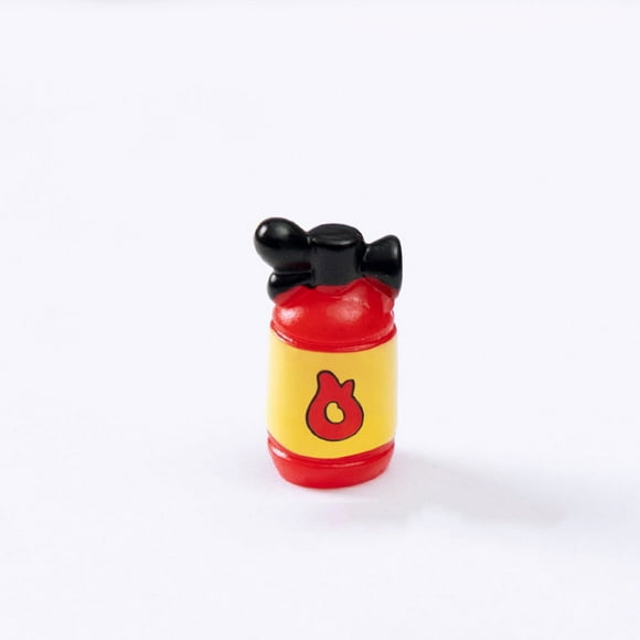 AURARMLET 20 Pcs Jouet Miniature Extincteur d'Incendie Résine Rouge Design Réaliste Décoration Extérieure