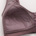 thumbnail image 4 of Saving Clearance 2025！Womens Plus Size Bras,,Woman's Printing Front Buckle Elastic Style Medium Sized Bra Without Steel Rim, 4 of 4