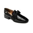 thumbnail image 4 of Mocasín Para Mujer Slip On Loafer Moño Charol Negro negro 26, 4 of 6