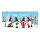 thumbnail image 1 of Cubierta navideña para puerta de garaje | Mural navideño grande con diseño de "Feliz Navidad" | Patrón de copos de nieve y adornos | Decoración para exteriores e interiores para el hogar, fiestas o, 1 of 9