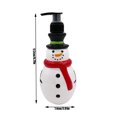 thumbnail image 3 of Christmas Hand Soap Dispenser Set, 350ML Santa Snowman Christmas Tree Shaped Dispensers, Festive Home Bathroom Decor for Hand Wash/Lotion, Unique Holiday Gift for Christmas Enthusiasts, 3 of 9